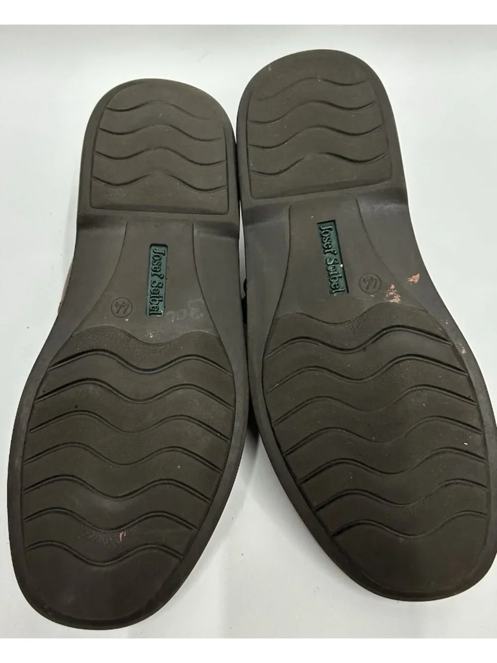 Josef Seibel Fisherman Sandals Men Sz EU 44/US (10.5-11) Brown Leather Office